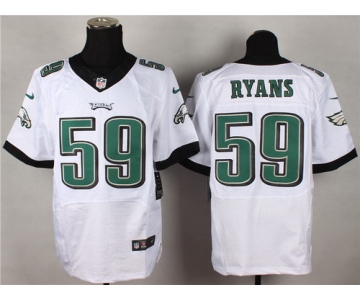Nike Philadelphia Eagles #59 DeMeco Ryans 2014 White Elite Jersey