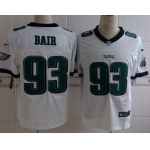 Nike Philadelphia Eagles #93 Brandon Bair White Elite Jersey