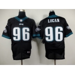 Nike Philadelphia Eagles #96 Bennie Logan 2014 Black Elite Jersey
