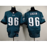 Nike Philadelphia Eagles #96 Bennie Logan 2014 Dark Green Elite Jersey