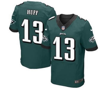 Philadelphia Eagles #13 Josh Huff Midnight Green Team Color NFL Nike Elite Jersey