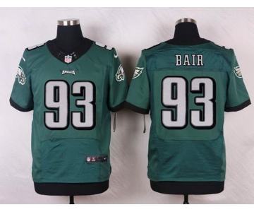 Philadelphia Eagles #93 Brandon Bair Midnight Green Team Color NFL Nike Elite Jersey
