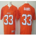 CFL BC Lions #33 Andrew Harris Orange Jersey