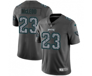 Nike Philadelphia Eagles #23 Rodney McLeod Gray Static Men's NFL Vapor Untouchable Game Jersey