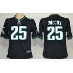 Nike Philadelphia Eagles #25 LeSean McCoy Black Game Jersey