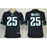 Nike Philadelphia Eagles #25 LeSean McCoy Black Game Jersey