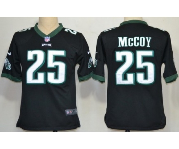 Nike Philadelphia Eagles #25 LeSean McCoy Black Game Jersey
