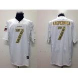 NEW San Francisco 49ers #7 Colin Kaepernick White Jerseys(USA Game)