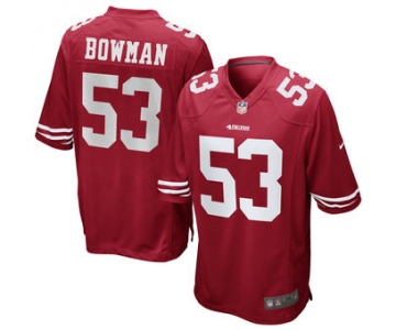 Navorro Bowman San Francisco 49ers Nike Game Jersey - Scarlet