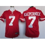 Nike San Francisco 49ers #7 Colin Kaepernick Red Game Jersey