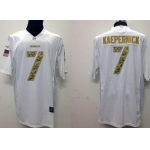 Nike San Francisco 49ers #7 Colin Kaepernick Salute to Service White Game Jersey