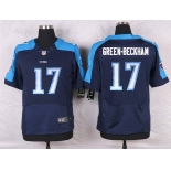 Men's Tennessee Titans #17 Dorial Green-Beckham Navy Blue Alternate NFL Nike Elite Jersey