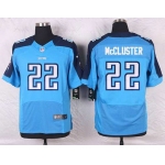 Men's Tennessee Titans #22 Dexter McCluster Light Blue Team Color NFL Nike Elite Jersey
