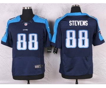 Men's Tennessee Titans #88 Craig Stevens Navy Blue Alternate NFL Nike Elite Jersey