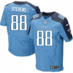 Men's Tennessee Titans #88 Craig Stevens Nike Light Blue Elite Jersey