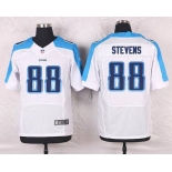 Men's Tennessee Titans #88 Craig Stevens White Road NFL Nike Elite Jersey