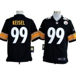 Nike Pittsburgh Steelers #99 Brett Keisel Black Game Jersey