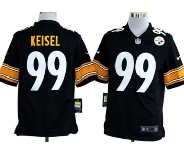 Nike Pittsburgh Steelers #99 Brett Keisel Black Game Jersey