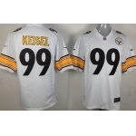 Nike Pittsburgh Steelers #99 Brett Keisel White Game Jersey