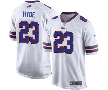 Nike NFL Buffalo Bills #23 Micah Hyde Game White Road Men's Jersey
