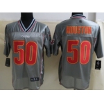 Nike Kansas City Chiefs #50 Justin Houston 2013 Gray Vapor Elite Jersey