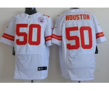 Nike Kansas City Chiefs #50 Justin Houston White Elite Jersey