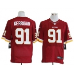 Size 60 4XL-Ryan Kerrigan Washington Redskins #91 Red Stitched Nike Elite NFL Jerseys