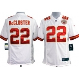 Nike Kansas City Chiefs #22 Dexter McCluster White Game Jersey
