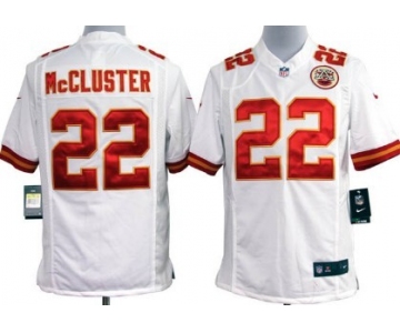 Nike Kansas City Chiefs #22 Dexter McCluster White Game Jersey