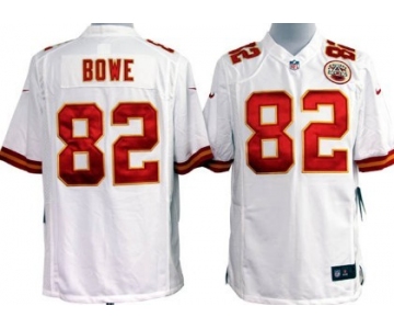 Nike Kansas City Chiefs #82 Dwayne Bowe White Game Jersey