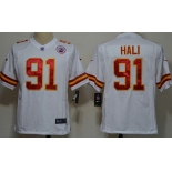 Nike Kansas City Chiefs #91 Tamba Hali White Game Jersey