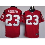 Nike Houston Texans #23 Arian Foster Red Game Jersey