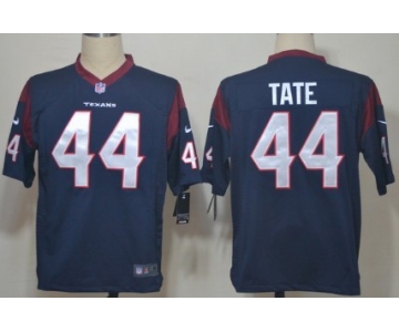 Nike Houston Texans #44 Ben Tate Blue Game Jersey