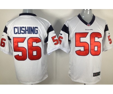 Nike Houston Texans #56 Brian Cushing White Game Jersey