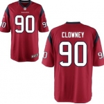Nike Houston Texans #90 Jadeveon Clowney Red Game Jersey