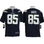 Nike San Diego Chargers #85 Antonio Gates Navy Blue Game Jersey