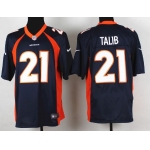 Nike Denver Broncos #21 Aqib Talib 2013 Blue Game Jersey
