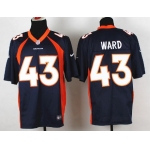 Nike Denver Broncos #43 T.J. Ward 2013 Blue Game Jersey