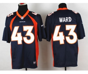 Nike Denver Broncos #43 T.J. Ward 2013 Blue Game Jersey