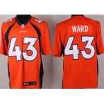 Nike Denver Broncos #43 T.J. Ward 2013 Orange Game Jersey