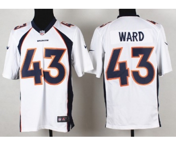 Nike Denver Broncos #43 T.J. Ward 2013 White Game Jersey