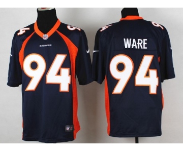 Nike Denver Broncos #94 DeMarcus Ware 2013 Blue Game Jersey