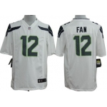 Nike Seattle Seahawks #12 Fan White Game Jersey