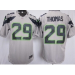 Nike Seattle Seahawks #29 Earl Thomas Gray Game Jersey