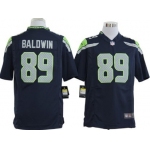 Nike Seattle Seahawks #89 Doug Baldwin Navy Blue Game Jersey