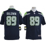 Nike Seattle Seahawks #89 Doug Baldwin Navy Blue Game Jersey