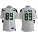 Nike Seattle Seahawks #89 Doug Baldwin White Game Jersey
