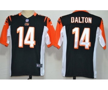 Nike Cincinnati Bengals #14 Andy Dalton Black Game Jersey