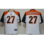 Nike Cincinnati Bengals #27 Dre Kirkpatrick White Game Jersey