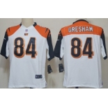 Nike Cincinnati Bengals #84 Jermaine Gresham White Game Jersey